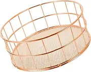 HOMSFOU Multipurpose Mesh Storage Basket for Office and Home Organizer for Kitchen Pantry Closet and Bathroom Space Saving Design for Neat Living Spaces