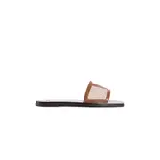 [VALENTINO] Viva superstar slides Brown