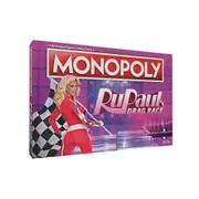 Monopoly RuPaul's Drag Race Family Party Tabletop Interactive Board Game 14+