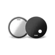 Evans EMAD2 System Clear Bass Drumhead Pack 18" (Batter & Reso)