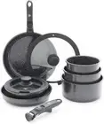 Greenlife Click 10-Piece Ceramic Nonstick Cookware Set.