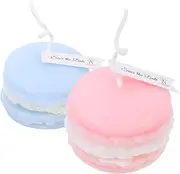 GETAJGHSD Macaron Shape Scented Candles Decorative Aromatherapy Candles for Home