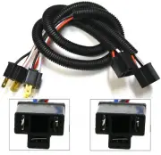 Extension Wire P S H5054 Two Harness Head Light Bulb Adapter Replacement Plug OE