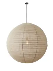 Tamarind 1000mm Round Handcrafted Linen Shade Only in Natural