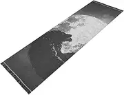 PDZRMY Washable Runner Rug Werewolf Moon Night 2’ x 6’ Non-Slip Kitchen Runner Rug for Hallways Entryway Bedroom Living Room Floor Carpet Runner- Soft Thin Mat for Family Pet