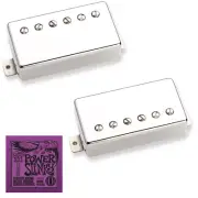Seymour Duncan SH-PG1 Nickel Pearly Gates Pickup Set Ernie Ball Power Slinky