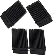 Happyyami Grill Brush Heads Silicone Basting Brush Set Replacement Pastry Brush Heads Heatproof for BBQ Easy to Clean Multi-Purpose