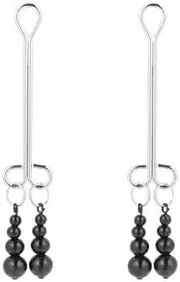Metal Nipple Clamps For Men Women, Non-Piercing Metal Stimulator Nipple Clips Adult Toys Adjustable Body Clamp For Women Beginners Couple
