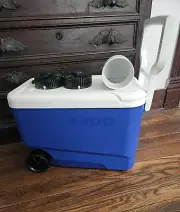 Onos 38qt Rechargeable Battery Portable Swamp Cooler Air Conditioner USB Fan