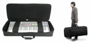 Rockville BEST BAG 49 Padded Rigid Keyboard Gig Bag Case for Akai Advance 49