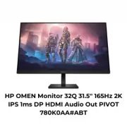 HP OMEN Monitor 32Q 31.5'' 165Hz 2K IPS 1ms DP HDMI Audio Out PIVOT 780K0AA#ABT