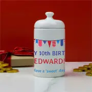 Personalised Happy Birthday Storage Jar