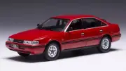 Model Car Scale 1:43 Ixo Mazda 626 1987 Red diecast vehicles