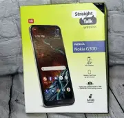 Straight Talk Nokia G300 5G 64GB Grey Prepaid Smartphone 6.52" 16MP Brand New