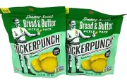 Suckerpunch Snappy Sweet Bread & Butter Pickle Pack Chip Cut 3.4 oz (2 pack)