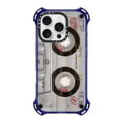 iPhone 16 Pro Bounce Case MagSafe Compatible Cassette Transparent