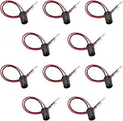 10PCS T10 LED Socket Holder LED Light Bulb Extension Socket Auto Car Light Rubber Bulb Holder Bulb Lamp Holder for Auto Car Motorcycle