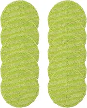 MKVAXR 10 Pcs Replacement Pad Cordless Electric Rotary Mop Sweeper Wireless Electric Rotary Mop Replacement Scrubber Pad Steam Cleaner Replacement Accessories