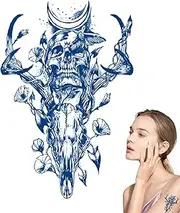 Semi Permanent Body Decals | Sweatproof Realistic Arm Stickers | Multipurpose Decorations, Skin-Friendly Body Decals for Cosplay, Photography