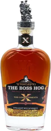 WhistlePig Boss Hog The X Commandments Rye Whiskey 750ml