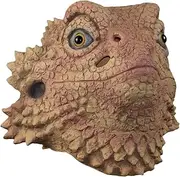 UxicRuya Lizard Mask,Reptiles Head Mask,Full Head Cover,Novelty Pretend Animal Mask,Halloween Masquerade Mask for Party,Halloween