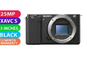 Sony ZV-E10 Mirrorless Camera Black (Body Only) - BRAND NEW