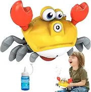 Baby Bubble Machine - Dancing Crab Blower Toy | Smart Multifunctional Dancing Crab Bubble Machine with Light and Music for Party