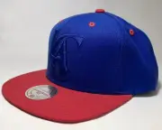 Mitchell & Ness Snapback Hat/Cap Men's NBA Los Angeles Clippers Royal Blue/Red