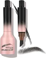 Liquid Eyebrow Brush,Hair-Like Strokes Easy To Color Long Lasting Quick Drying Natural Shaping Outlining Filling Brow Makeup,Waterproof Long Lasting Smudge Proof. (#06)