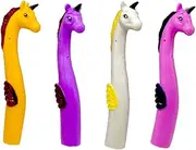 ERINGOGO 4PCS Flying Horse Finger Puppet Fun Mini Finger Cover Dolls for Storytelling Safe for for Little Ones Random Color
