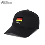德國國家隊鴨舌帽子男女戶外防曬遮陽帽學生棒球帽釣魚帽潮