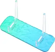 DINHEAROM Transparent Storage Display Rack Pin Board Pin Storage Picture Stand Easel Stands Pin Display Picture Frame Stand Display Stand Pin Binder Pin Holder Display Acrylic Sky-blue