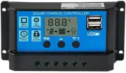 20A MPPT/PWM Solar Charge Controller-Efficient-LCD Display-for Off-Grid Use