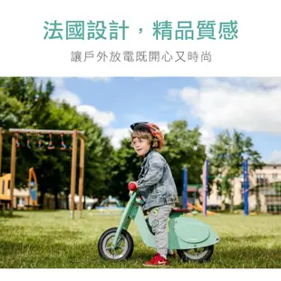 【買就送輕量兒童書包】平衡滑步系列-小小型男摩托車 滑步車 充氣胎 兒童平衡車 兒童平衡練習 法國 Janod 童趣