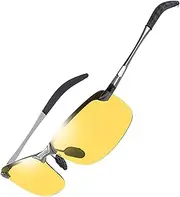 Photochromic Polarised Sunglasses - Blue Light Blocking Glasses - Anti Glare UV400 Protection Polarized Driving Goggles - Riding Ski Goggles Eyewear for Driving Running Climbing Fishing Baseball