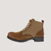 Deville Leather Armalith Tobaco Khaki Shoes