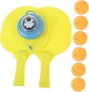 1Set Hanging Table Tennis Trainer of Table Tennis Equipment for Sports Develop Hand Eye Coordination Family Interaction Rackets Balls