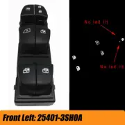 White Light Front Left For Nissan Sentra Leaf Juke 2014-2017 Power Window Switch