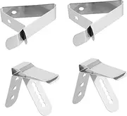Vaguelly 4Pcs BBQ Thermometer Clips Probe Holders for Accurate Meat Temperature Readings for Grilling Baking and Cooking with Stability and Convenience