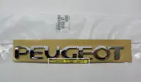 在飛比找Yahoo!奇摩拍賣優惠-PEUGEOT 標緻 206 原裝 後車身銘牌 標誌 尾標 