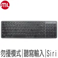 在飛比找momo購物網優惠-【morelife】1對4藍牙Mac超薄鍵盤(WKB-170