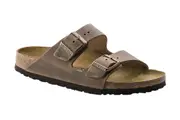 NNEKG Arizona Oiled Leather Sandal (Tobacco Brown Size 38 EU)