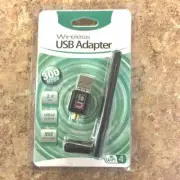 2.4Ghz 150Mbps USB Wifi Adapter High Gain Wireless Network Dongle w/Antenna Kit