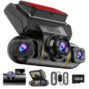 Dash Cam Front and Rear Inside with Hardwire Kit for 24h Security Parking Mon...