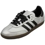 adidas Samba Og Womens Fashion Sneakers in Sail Black - 4.5 US