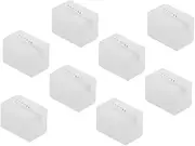 Ciieeo 8pcs Furniture Corner Protectors: Drawer Handle Covers Baby Proofing Safety Guards Soft Silicone Table Edge Bumpers Protective Corner Covers for Kids