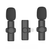 Lavalier Microphone Wireless Audio Video Recording Mini Mic For Android