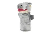 Keeleco Raptor Hand Puppet Soft Plush Kids Children Roleplay Fun Toy 27cm GRY 3+