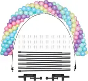 Balloon Arch Kit Adjustable Table Balloon Arch Stand 37Pcs Balloon Arch Frame