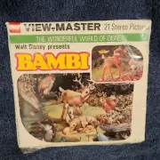 Vintage GAF View Master Disney's Bambi #B 400 1956 Never Opened